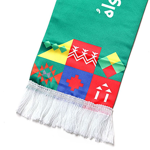 Premium Summer Sublimation Printing Scarf w/ Tassel