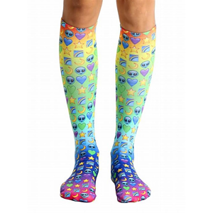 Over the calf sublimated full color Socks, 200 needle
