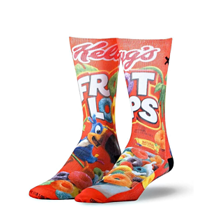 Below the calf sublimated full color crew socks, 200 needle