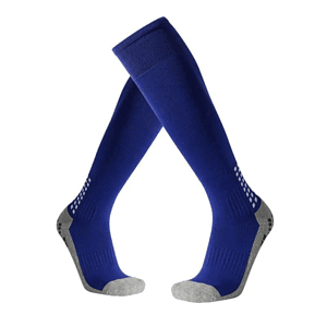 Cushioned knee high custom knit football socks, 144 needle