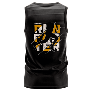 Unisex 180 GSM Poly Interlock V-neck Sublimation Tank Tops