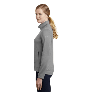 Nike Ladies Therma-FIT Full-Zip Fleece w/Screen Print Tshirt