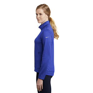 Nike Ladies Therma-FIT Full-Zip Fleece w/Screen Print Tshirt