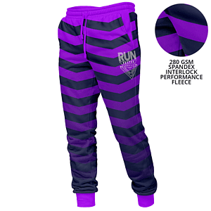 Men's 280GSM Spandex Interlock Fleece Sweatpants w/ Fade & Wrinkle Resistant