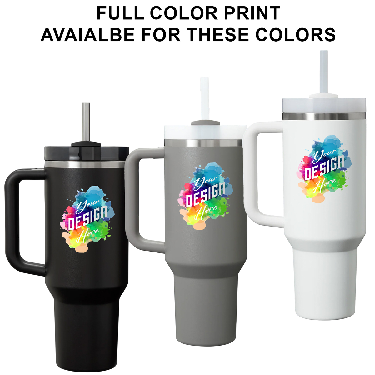 40 oz Stanley® Stainless Steel Insulated Quencher Travel Mug