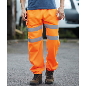 Sweatpants Class 3 High Vis Reflective Safety Workwear Joggers
