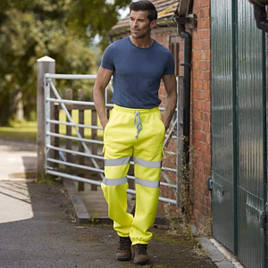 Sweatpants Class 3 High Vis Reflective Safety Workwear Joggers