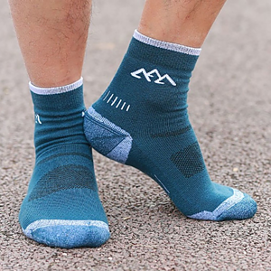 Ankle cut custom knit woolen dress socks, 168 needle