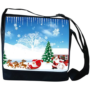 100 GSM Full Color Utility Tote Bag W/ Gusset & Shoulder Strap (13" X 10.5" X 4")