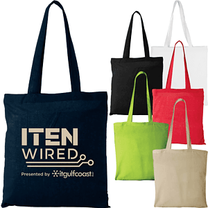 4 Oz LIGHTWEIGHT Convention Cotton Canvas Tote Bag