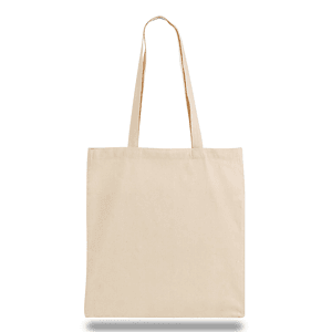 6 Oz. Organic Cotton Canvas Tote Bag