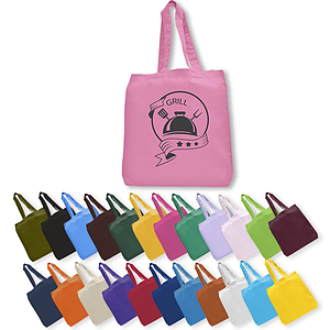 6 oz Cotton Canvas Tote Bag W/ Gusset (15” X 16” X 3”)