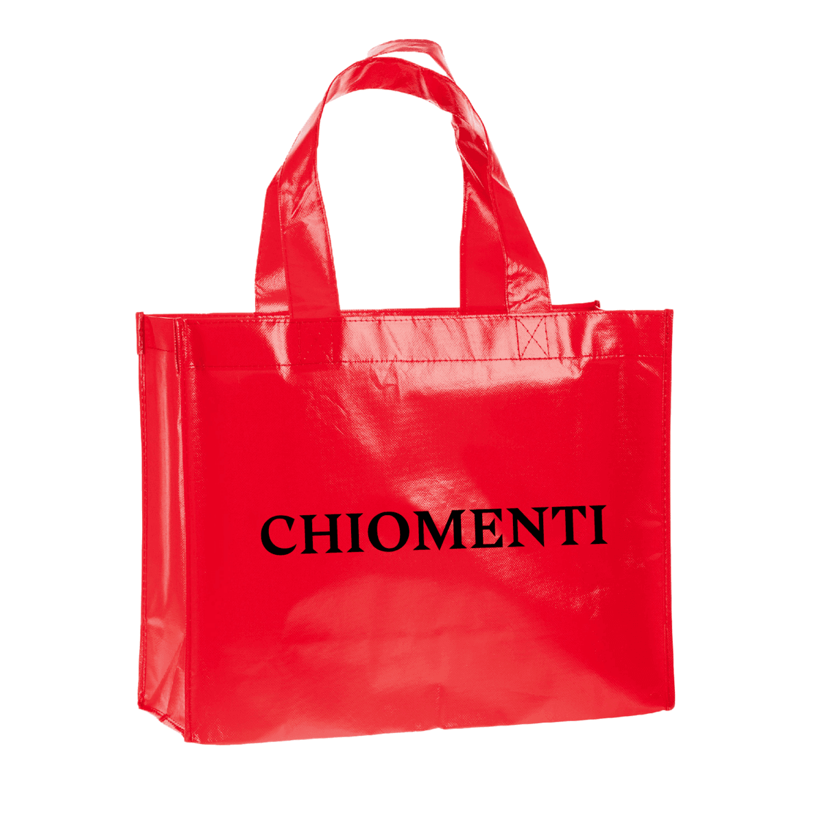 110 GSM Non-Woven Laminated  W/ Gusset Tote Bag (15.75" X 12.5" X 6.25")
