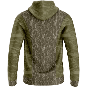 Mossy Oak® Men's 8.2 oz. Polar Fleece Zipper Hoodie W/ Pockets