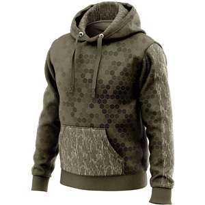 Mossy Oak® Men's 8.2 oz. Polar Fleece Pullover Hoodie with Kangaroo Pocket