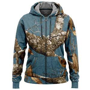 Mossy Oak® Women's 8.2 oz. Full Zip Hoodie with Kangaroo Pocket
