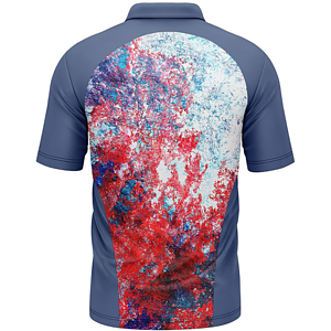 Mossy Oak® Men's 4.4 oz. Polyester Interlock Raglan Short Sleeve Polo, UPF 50+
