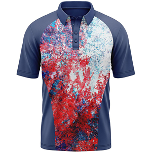Mossy Oak® Men's 4.4 oz. Polyester Interlock Raglan Short Sleeve Polo, UPF 50+