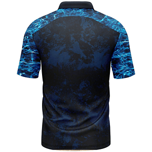 Mossy Oak® Men's 4.4 oz. Polyester Interlock Polo with Pocket & UPF 50+