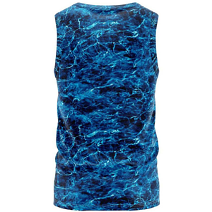Mossy Oak® Men's 4.4 oz. Polyester Interlock Tank, UPF 50+