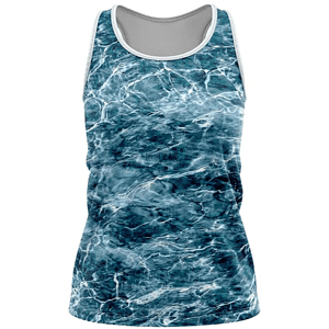 Mossy Oak® Women's 4.4 oz. Polyester Interlock Tank, UPF 50+