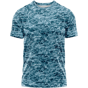 Mossy Oak® Men's 4.4 oz. Polyester Interlock T-Shirt, UPF 50+