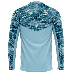 Mossy Oak® Men's 4.4 oz. Polyester Interlock Long Sleeve T-Shirt, UPF 50+