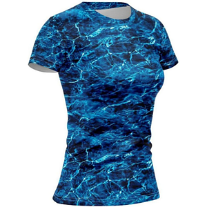 Mossy Oak® Women's 4.4 oz. Polyester Interlock T-Shirt, UPF 50+