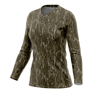 Mossy Oak® Women's 4.4 oz. Polyester Interlock Long Sleeve T-Shirt