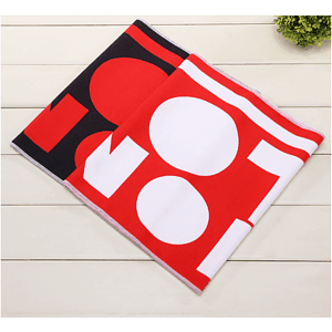 Quick Dry Gym Towel w/Edge-to-Edge Sublimation Workout Towels 200 GSM