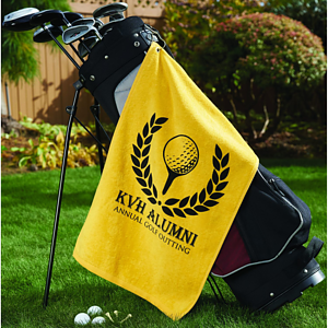 Quick Dry 200G Micro Fiber Golf Towel w/ Grommet & Hook