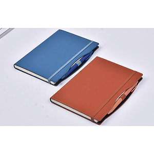 TiTUS® Executive Companion A5 Notebook with Pen & Elastic Band Closure