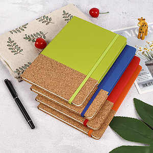 TiTUS® Mulch PU Leather A5 Executive Notebook with Elastic Band Closure