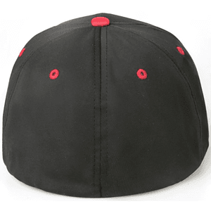 Premium 6-Panel Mid Crown Tactel Fabric Spandex Shape with Flat Bill Visor Cap