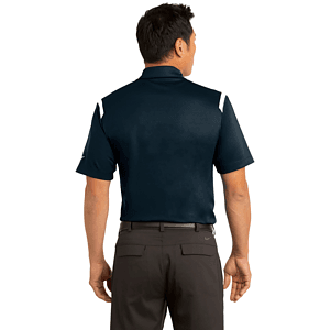 Nike Dri-FIT Shoulder Stripe Polo w/ Screen Print 4.5 oz.