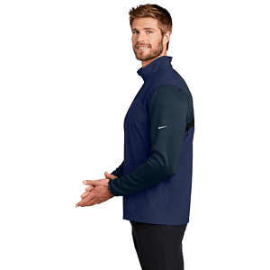 Nike Dri-FIT Fabric Mix 1/2-Zip Cover-Up 4.7 oz. Jacket