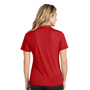 Nike Ladies Dri-FIT Vertical Mesh Polo w/ Screen Print 4.4oz