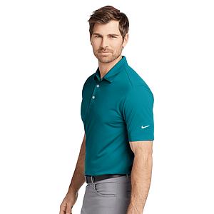 Nike Dri-FIT Vertical Mesh Polo w/ Screen Print 4.4 oz.
