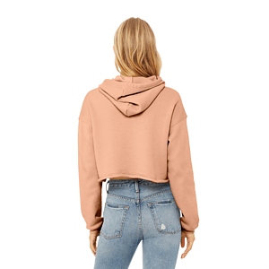 BELLA+CANVAS Women's Sponge Cropped Fleece Hoodies