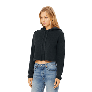 BELLA+CANVAS Women's Sponge Cropped Fleece Hoodies