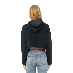 BELLA+CANVAS Women's Sponge Cropped Fleece Hoodies