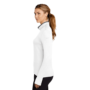 Nike Ladies Dri-FIT Stretch 1/2-Zip Cover-Up 7.6 oz. Jacket