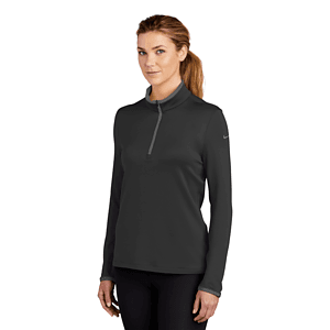 Nike Ladies Dri-FIT Stretch 1/2-Zip Cover-Up 7.6 oz. Jacket
