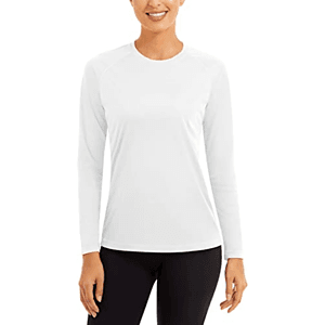 Women's Sunproof SPF 50+ Blank Sublimation Long Sleeve T-shirt