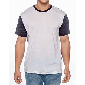 Unisex Sublimation Blackout Blank Short Sleeve T-shirt