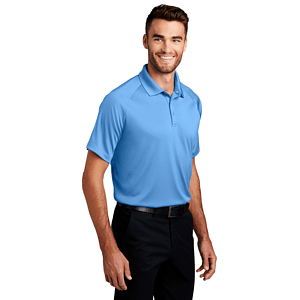 Port Authority Crossover Raglan Polo w/ Screen Print 5 oz.