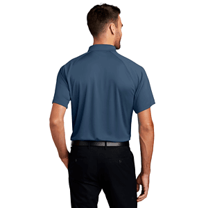 Port Authority Crossover Raglan Polo w/ Screen Print 5 oz.
