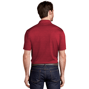 Port Authority Stretch Heather Polo w/ Screen Print 5.2 oz.
