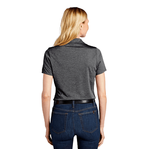 Port Authority Ladies Shadow Stripe Polo w/ Screen Print