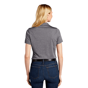 Port Authority Ladies Shadow Stripe Polo w/ Screen Print